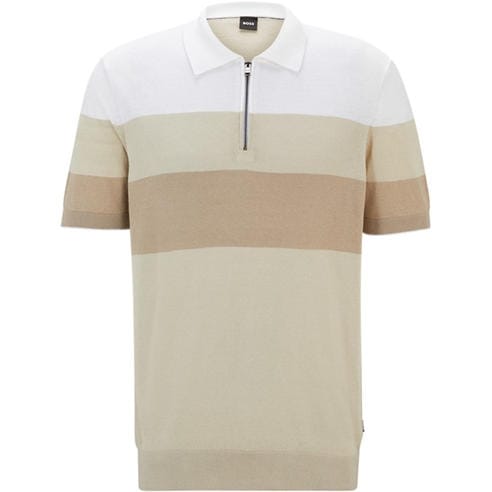 Boss - Men's Trieste Knitted Short Sleeve Polo Shirt