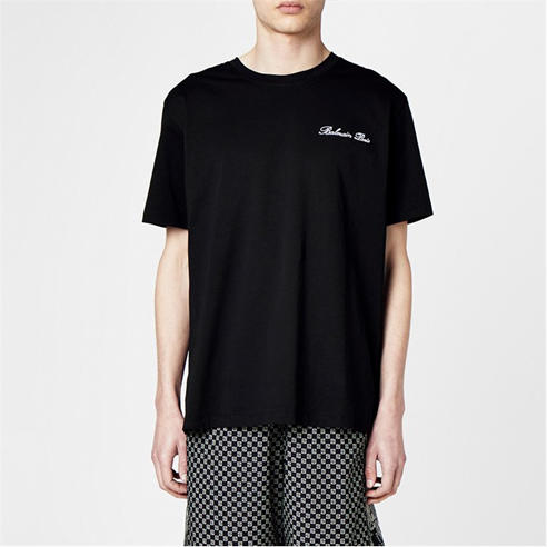 BALMAIN - Embroidered Signature T-Shirt