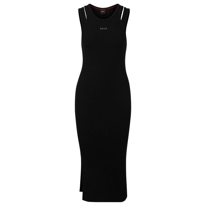 HUGO BOSS WOMEN'S ELIAM DRESS, EFFORTLESS ELEGANCE