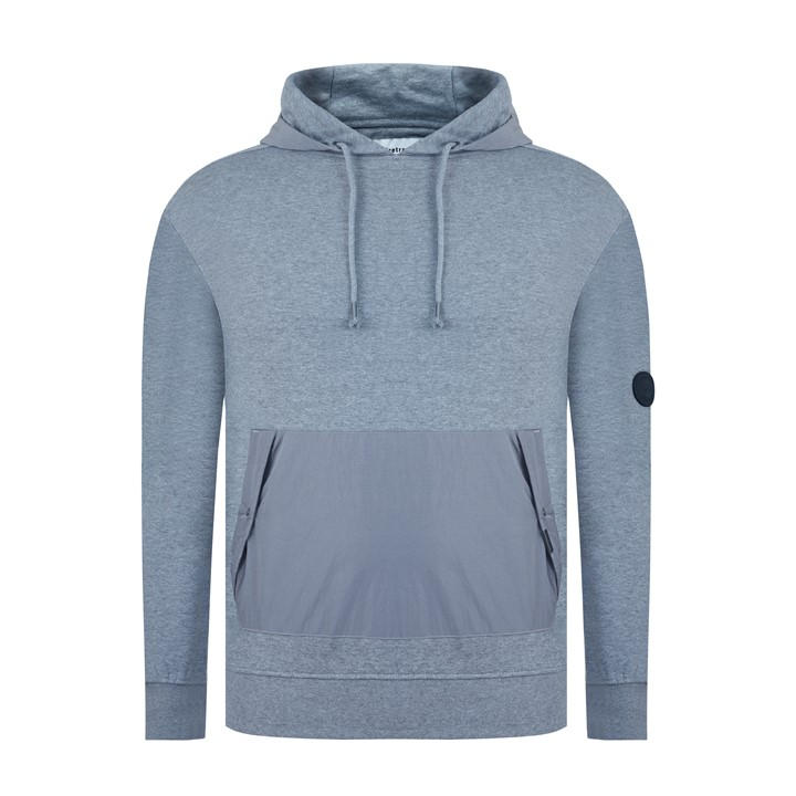 FIRETRAP HYBRID HOODIE MENS