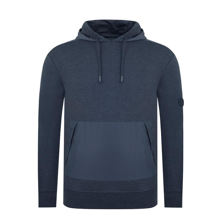 FIRETRAP HYBRID HOODIE MENS