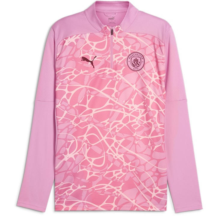 Puma Manchester City Pre Match Drill Top 2024 2025 Adults In Pink