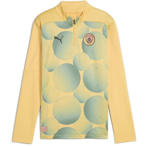 Puma - Manchester City FC Pre-Match 1/4 Zip Top 2024 2025 Juniors