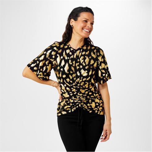Biba - Biba Keyhole Jersey Top