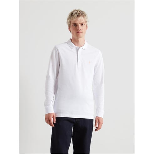 Farah - Men's Long-Sleeve Polo Shirt