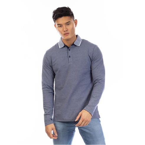 Peter Werth - Men's Needham Long Sleeve Polo Shirt