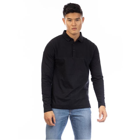 Peter Werth - Men's W Chessum Long Sleeve Polo Shirt