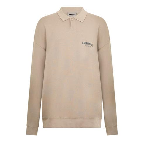 FEAR OF GOD ESSENTIALS - Unisex Adults Long Sleeve Polo Shirt