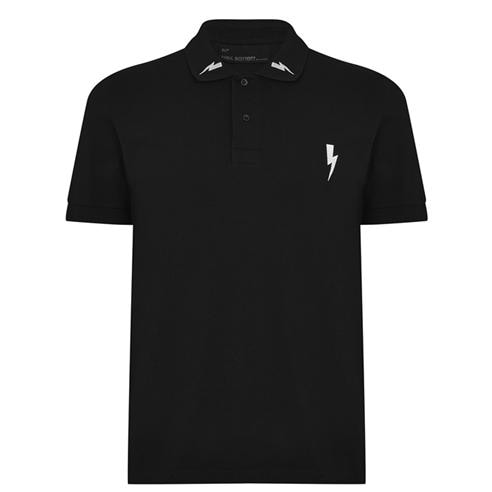 NEIL BARRETT - 3 Bolt Polo Shirt