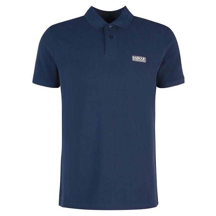 Barbour International Men's Blue Essential Polo Shirt Extra Large