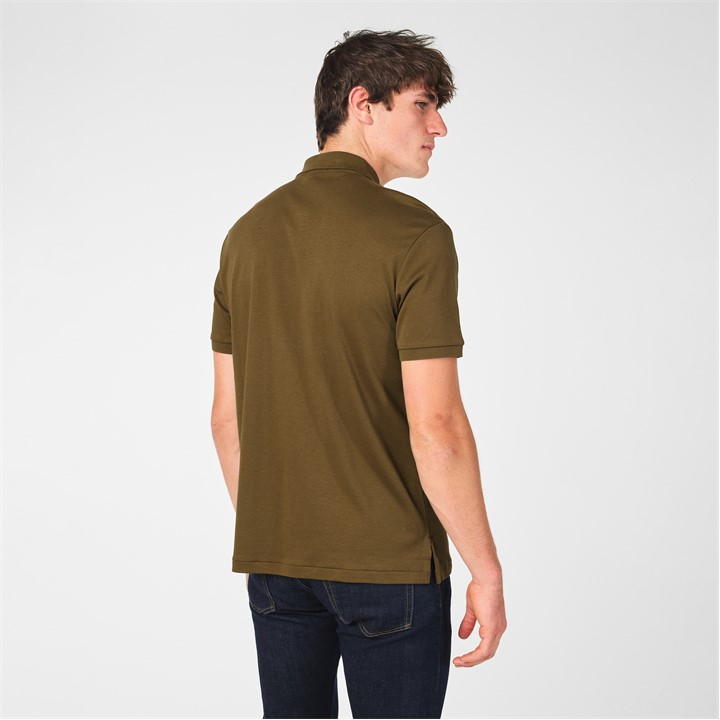 Nature Brown - POLO RALPH LAUREN - Men's Slim Fit Short Sleeve Polo Shirt