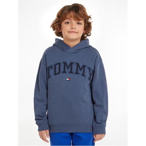TOMMY HILFIGER - Varsity Over The Head Hoodie Junior