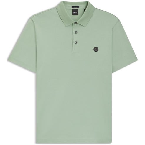 Boss - Mens BOSS BLACK Parris Polo Signature Monogram Shirt