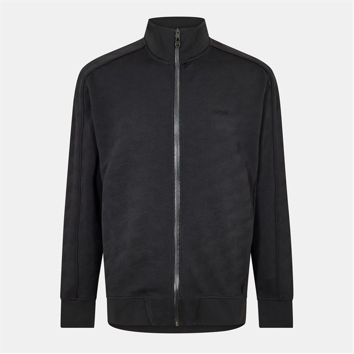 HUGO BOSS MEN'S MIRROR FULL ZIPPED HOODIE, FLEECE