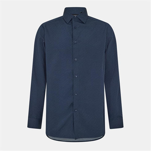 Scotch and Soda - Men's Long-Sleeve Patterned Shirt