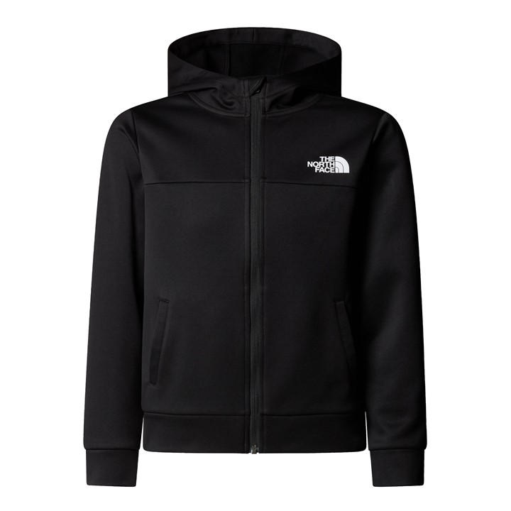 The North Face Unisex Kids Black Reaxion Fleece Hoodie Junior Small