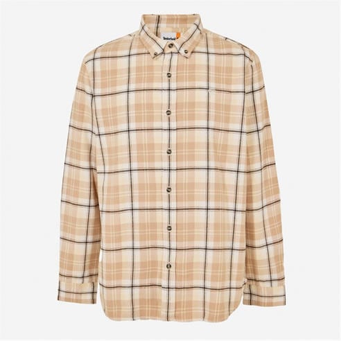 Timberland - Men's Long-Sleeve Check Patterned Shirt