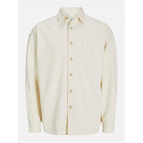 Jack and Jones - Men's Denim Long Sleeve Plain Shirt
