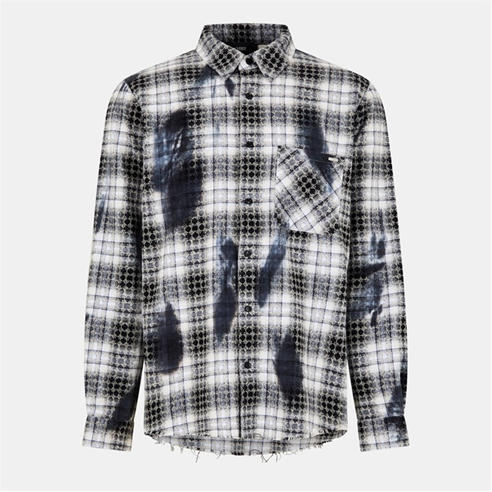 AMIRI - Men's Patterned Long Sleeve Tailored Fit Shirt