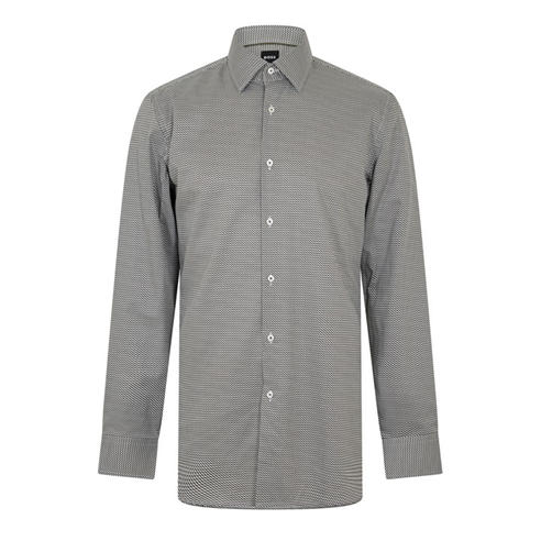 Boss - Men's Hank Kent Oxford Shirt Comfortable Regular-Fit