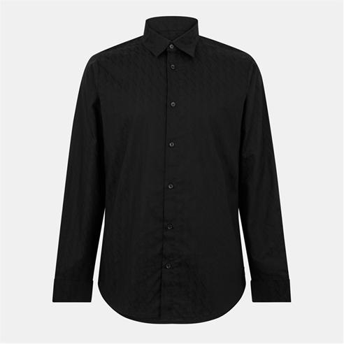Armani Exchange - Men's Long Sleeve Plain Shirt
