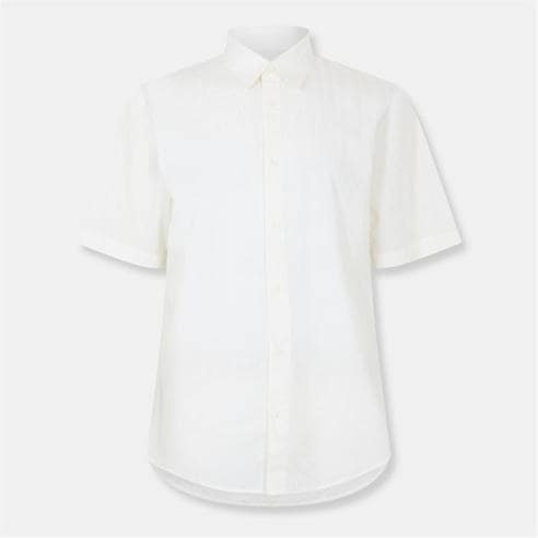 Armani Exchange - Men's Short-Sleeve Plain Shirt