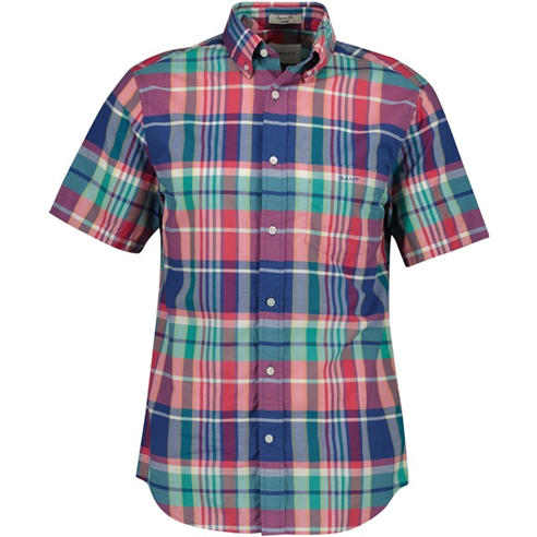 Gant - Men's Patterned Short Sleeve Shirt
