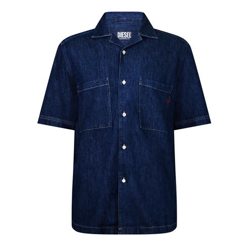 Diesel - Diesel D-Paroshort Plain Shirt Mens