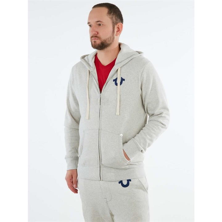 TRUE RELIGION CLASSIC ZIP HOODIE MENS