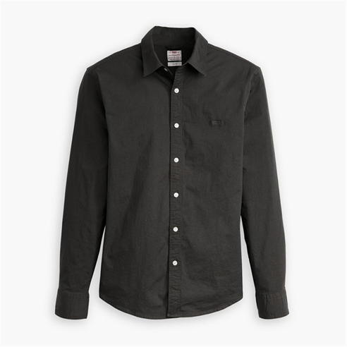 Levis - Men's Plain Long-Sleeve Slim Fit Shirt