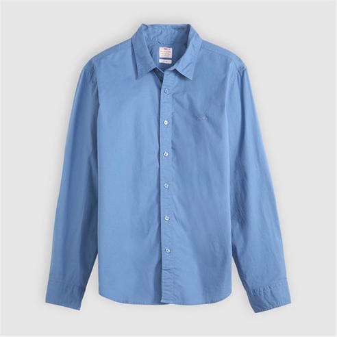Levis - Men's Plain Long-Sleeve Slim Fit Shirt