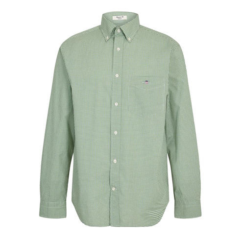 Gant - Mens Gingham Long Sleeve Patterned Shirt