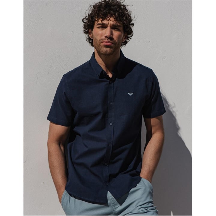 Threadbare Men's Blue Sht Ss Inferno 2XL
