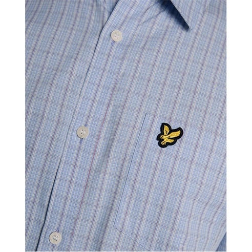 Lyle and Scott - Men's Patterned Short Sleeve Shirt