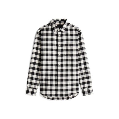 Tommy Hilfiger - Men's Buffalo Check Long Sleeve Shirt