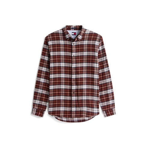 Tommy Jeans - Men's TJ Flannel Long-Sleeve Patterned Shirt