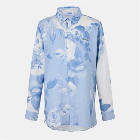 OFF WHITE - Men's Long-Sleeve Dress Shirt