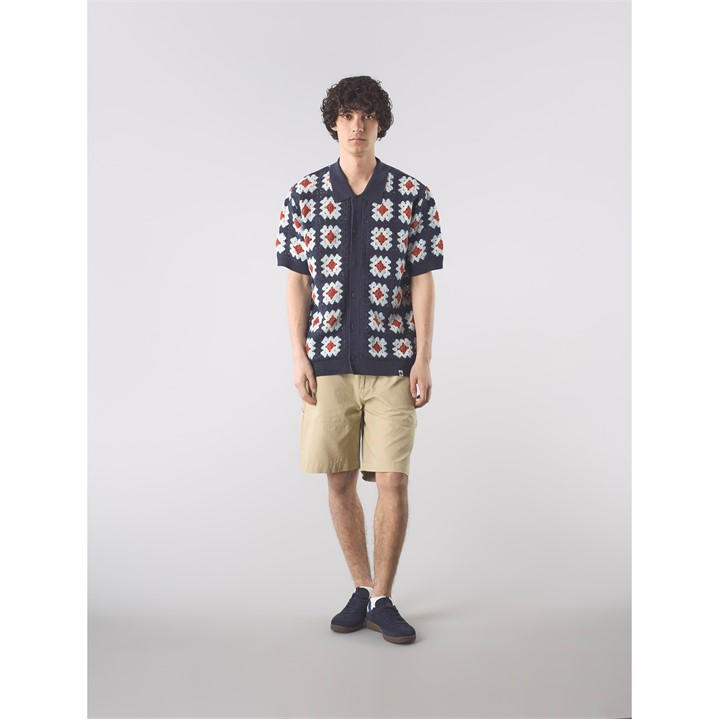 Pretty Green Men's Blue Pg Timperley Geo Shi Small