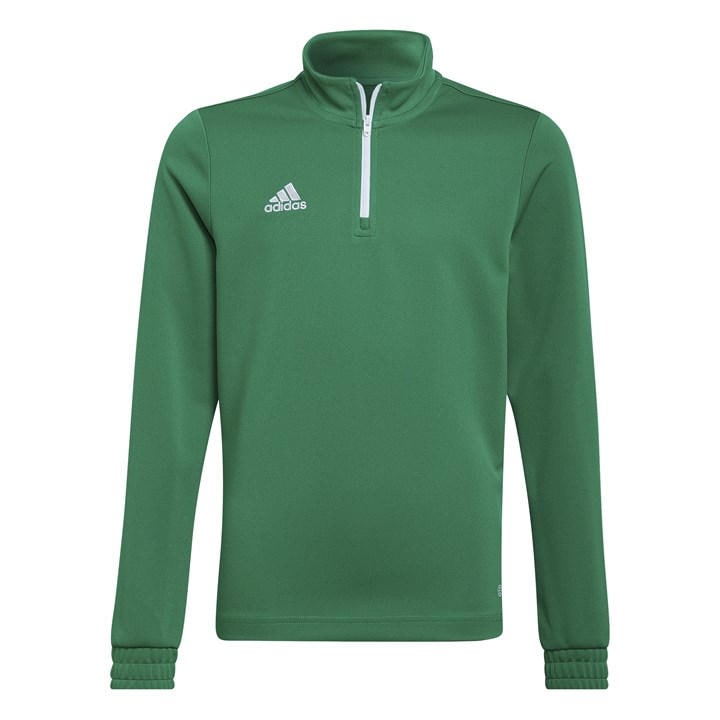 Adidas Unisex Kids Green Entrada 22 Training Top Juniors Size 13