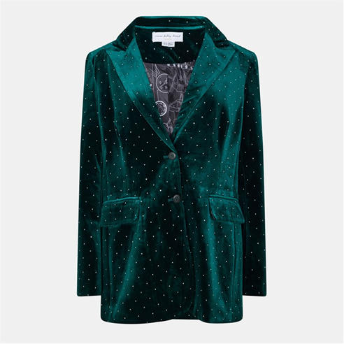 Never Fully Dressed - Women's Velvet Blazer