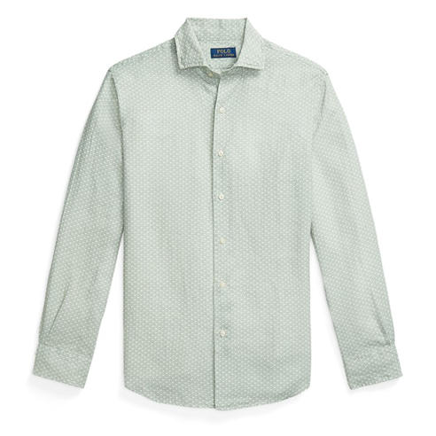 Polo Ralph Lauren - Custom Fit Mallet-Print Linen Shirt