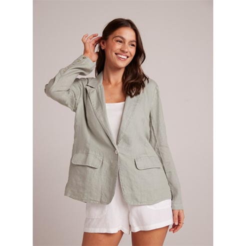 Bella Dahl - Women's Easy Lightweight Relaxed Fit Blazer