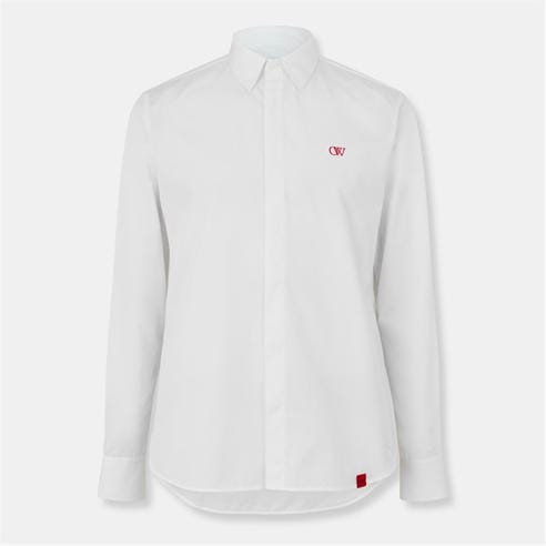 OFF WHITE - Men's Long-Sleeve Dress Shirt