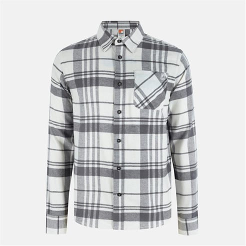 SoulCal - Soul Check Long-Sleeve Patterned Shirt