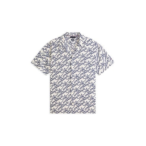 Tommy Hilfiger - Men's Patterned Short Sleeve Shirt