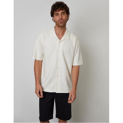 Threadbare - Men's Antti Short-Sleeve Plain Shirt
