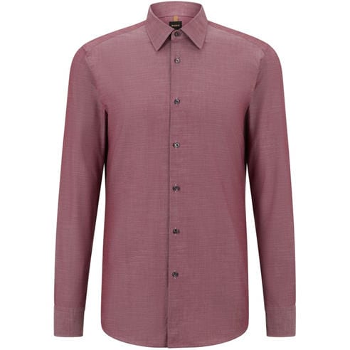 Boss - Men's T Hays Kent Long Sleeve Plain Shirt