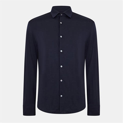 JACOB COHEN - Men's Long-Sleeve Plain Shirt