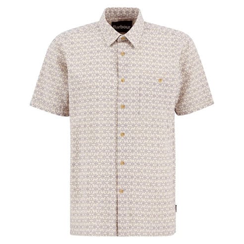 Barbour - Men's Patterned Short Sleeve Shirt