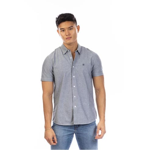 Peter Werth - Men's Church Short Sleeve Plain Shirt
